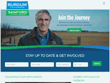 Tablet Screenshot of dougburgum.com